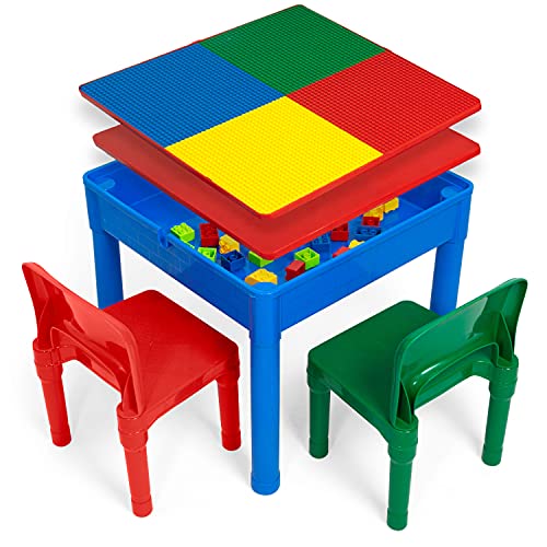 Play Platoon Kids Activity Table Set - 3 in 1 Water Table, Craft Table