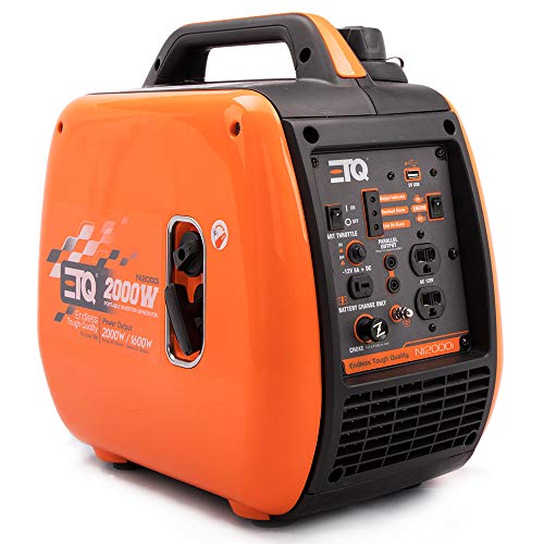 ETQ NI2000i Tough Quality 2000-Watt Portable Inverter Generator