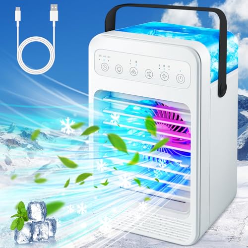Portable Air Conditioners, Touch Screen Evaporative Air Cooler...