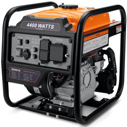Oxseryn Power Equipment 4400 Watts Inverter Generator Gas...
