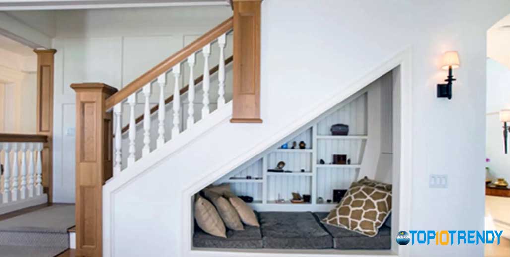 Make Use Of Space Under Stairs
