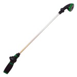 ikris Garden Hose Wand One-Touch Sprayer with Adjustable Head, 33